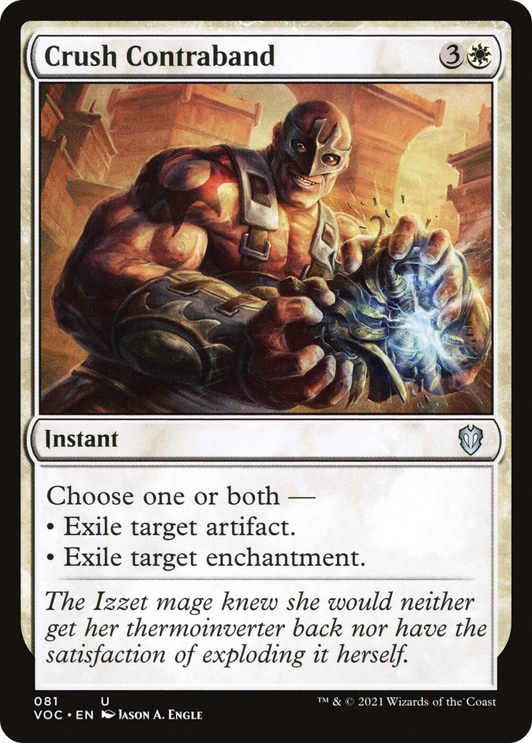 Crush Contraband (VOC-081)  - Crimson Vow Commander