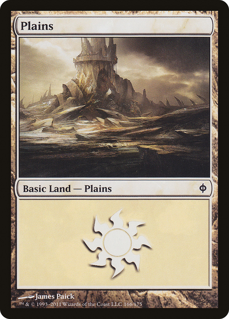 Plains (166) (NPH-166)  Foil - New Phyrexia
