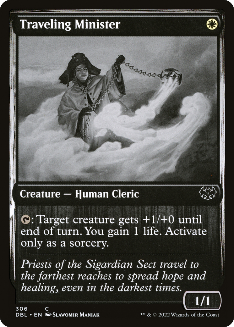 Traveling Minister (DBL-306)  - Innistrad: Double Feature