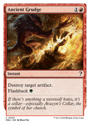 Ancient Grudge (White Border) (MB2-053)  - Mystery Booster 2