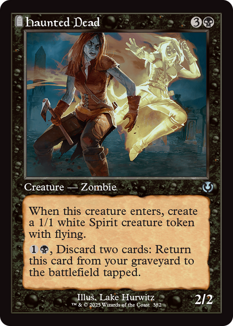 Haunted Dead (Retro Frame) (INR-382)  - Innistrad Remastered