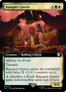 Banquet Guests (Extended Art) (LTC-130)  Foil - Tales of Middle-earth Commander: (Extended Art)