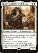 Losheel, Clockwork Scholar (C21-018)  - Commander 2021