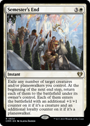 Semester's End (CMM-834)  - Commander Masters