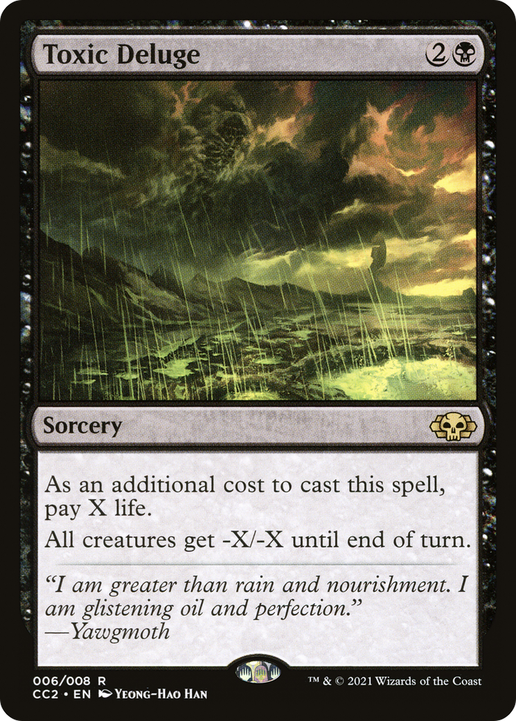 Toxic Deluge (CC2-006)  - Commander Collection: Black