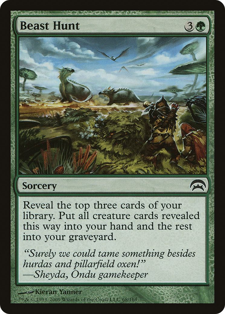 Beast Hunt (HOP-068)  - Planechase