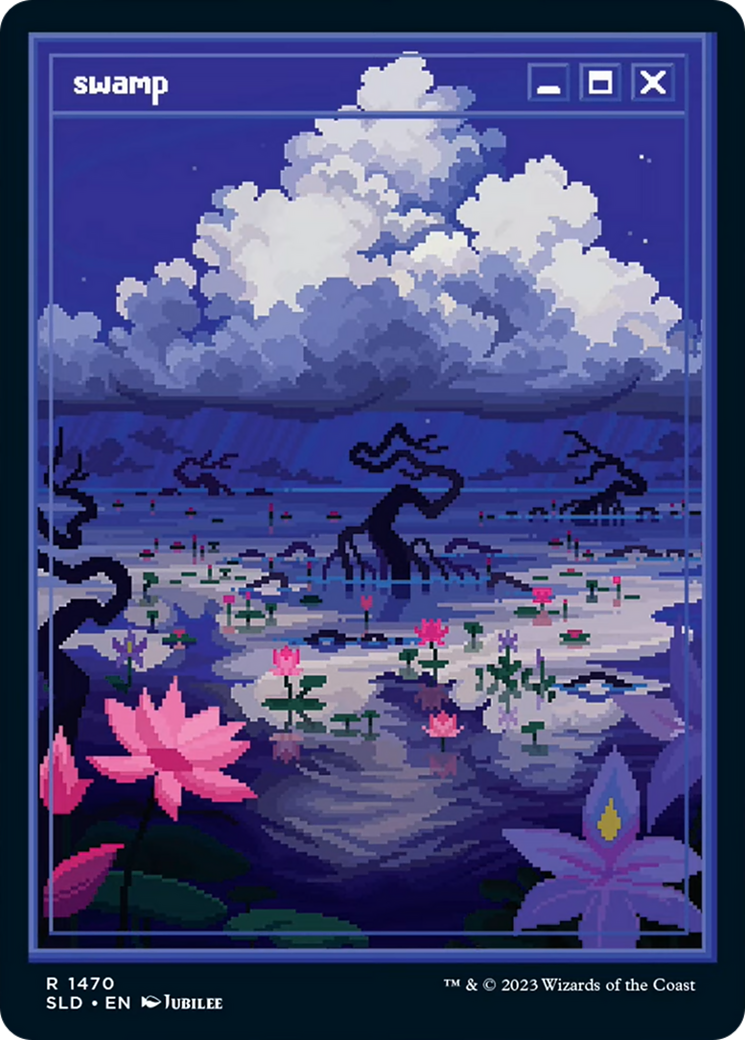 Swamp (1470) (SLD-1470)  Foil - Secret Lair Drop