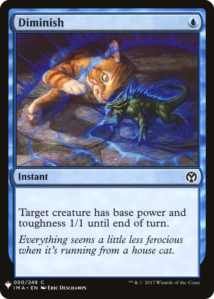 Diminish (LIST-IMA-50)  - The List