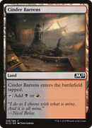 Cinder Barrens (M19-248)  Foil - Core Set 2019