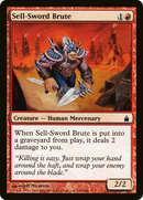 Sell-Sword Brute (RAV-142)  Foil - Ravnica: City of Guilds