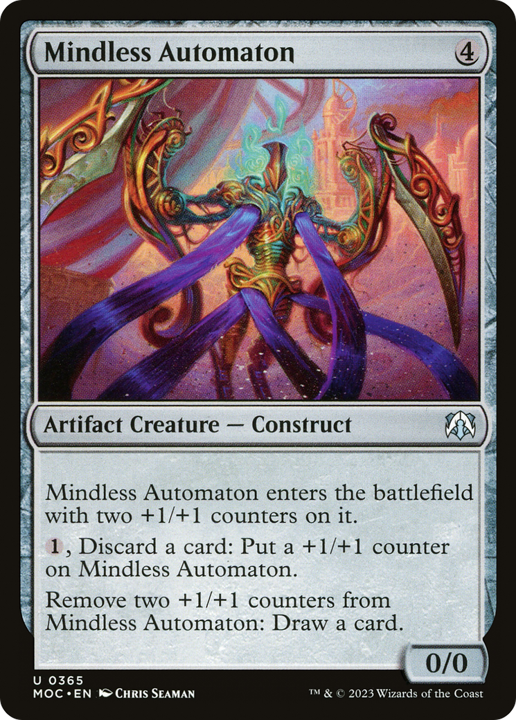 Mindless Automaton (MOC-365)  - March of the Machine Commander