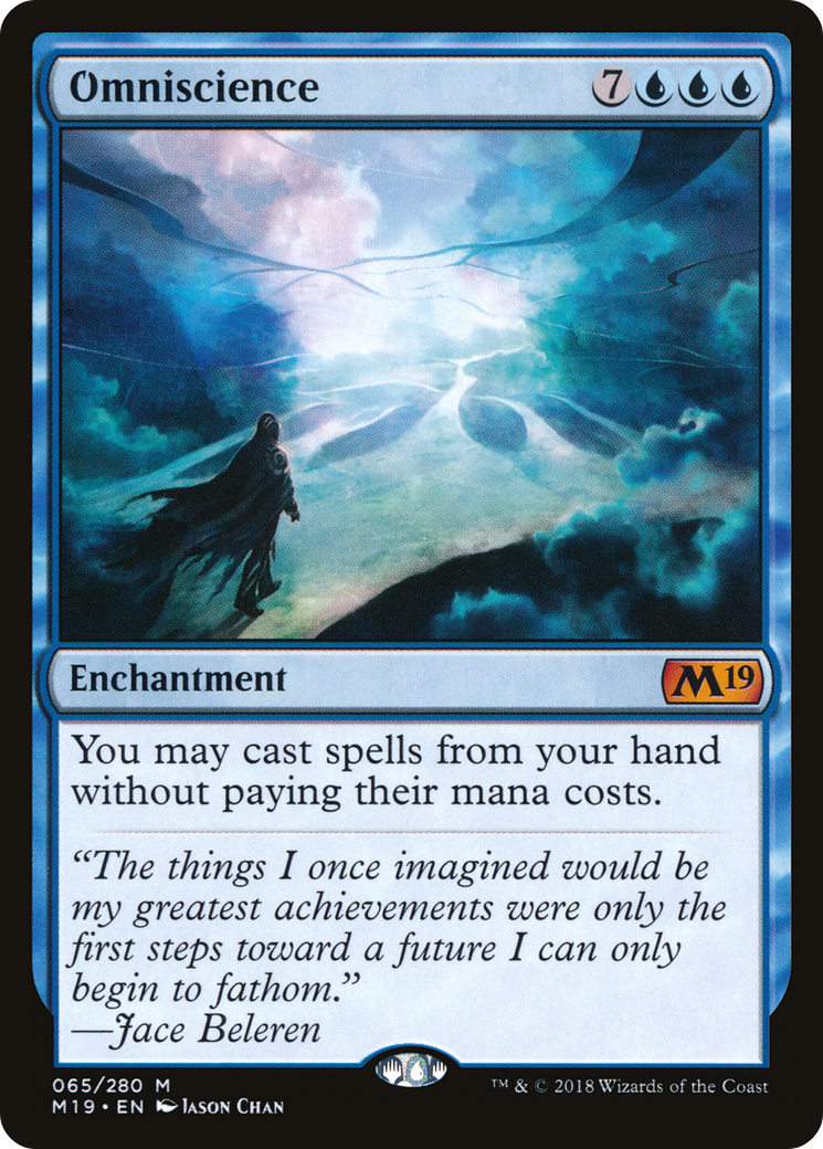 Omniscience (M19-065)  Foil - Core Set 2019