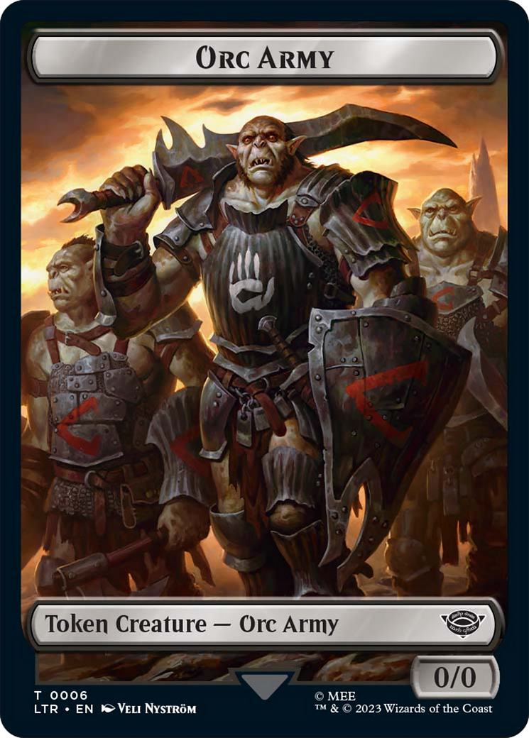 Orc Army (TLTR-006)  Foil - Tales of Middle-earth Tokens