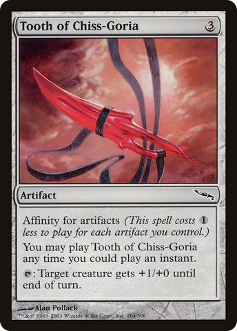 Tooth of Chiss-Goria (MRD-264)  Foil - Mirrodin