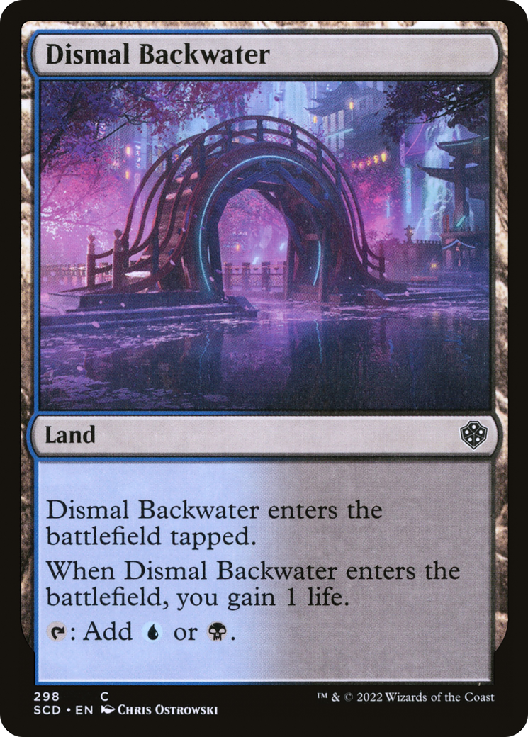 Dismal Backwater (SCD-298)  - Starter Commander Decks