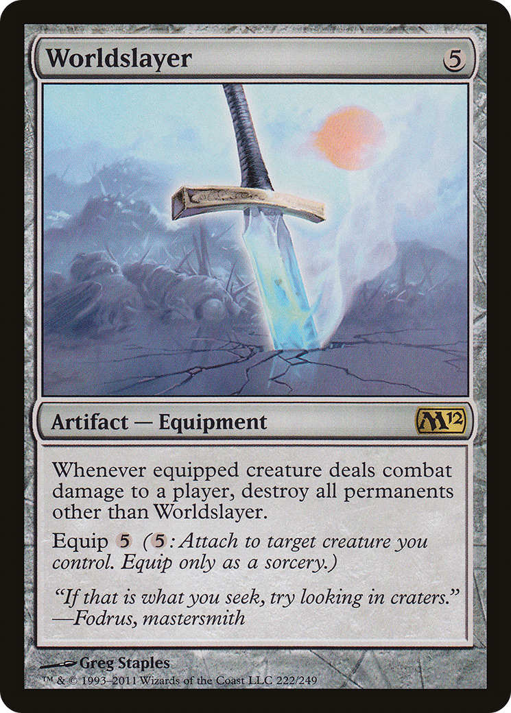 Worldslayer (M12-222)  - Magic 2012