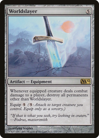 Worldslayer (M12-222)  - Magic 2012