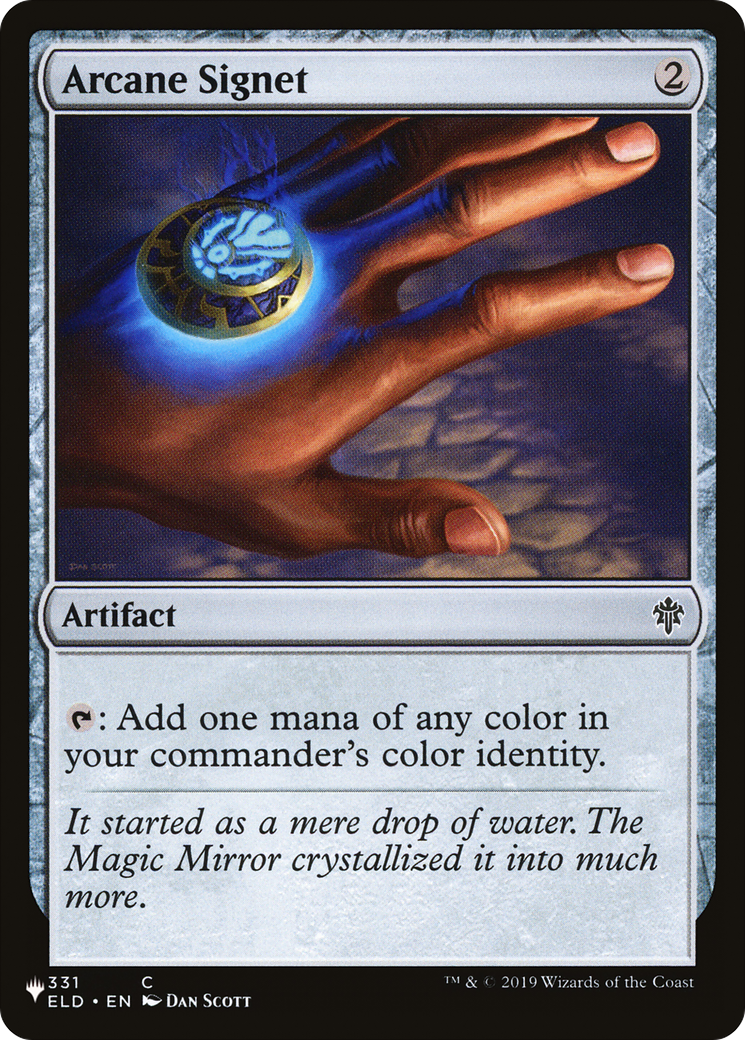 Arcane Signet (ELD) (LIST-331)  - The List