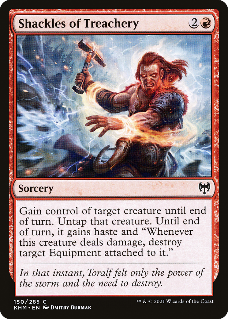 Shackles of Treachery (KHM-150)  Foil - Kaldheim