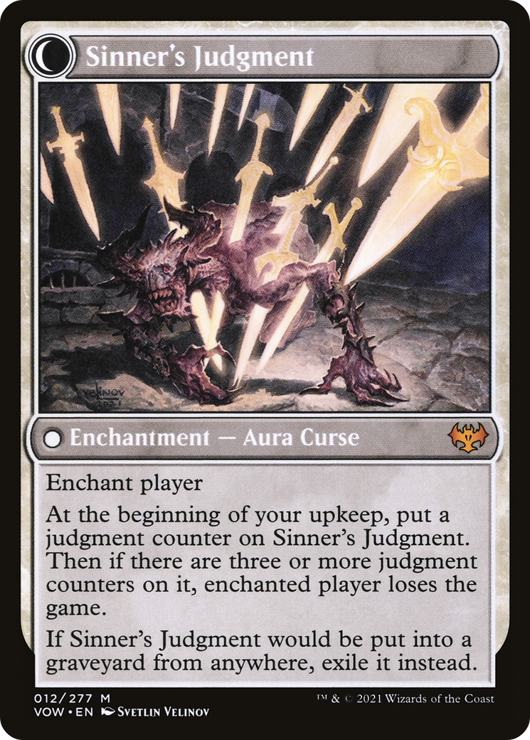 Faithbound Judge (VOW-012)  - Innistrad: Crimson Vow: (Double Faced Transform)