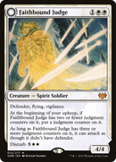 Faithbound Judge (VOW-012)  Foil - Innistrad: Crimson Vow: (Double Faced Transform)