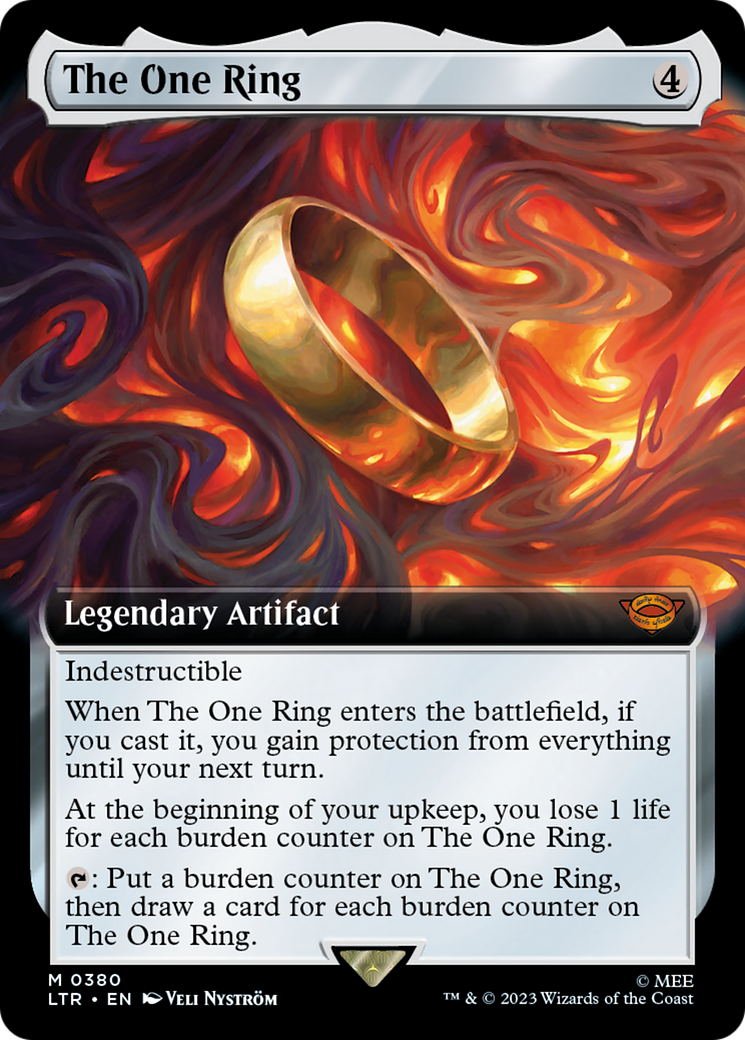 The One Ring (Extended Art) (LTR-380)  - The Lord of the Rings: Tales of Middle-earth: (Extended Art)
