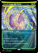 Freed from the Real (Neon Yellow) (SLD-425)  Foil - Secret Lair Drop: (Showcase)