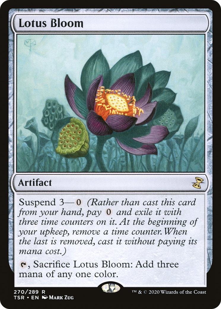 Lotus Bloom (TSR-270)  Foil - Time Spiral Remastered