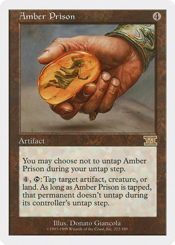 Amber Prison (6ED-272)  - Classic Sixth Edition