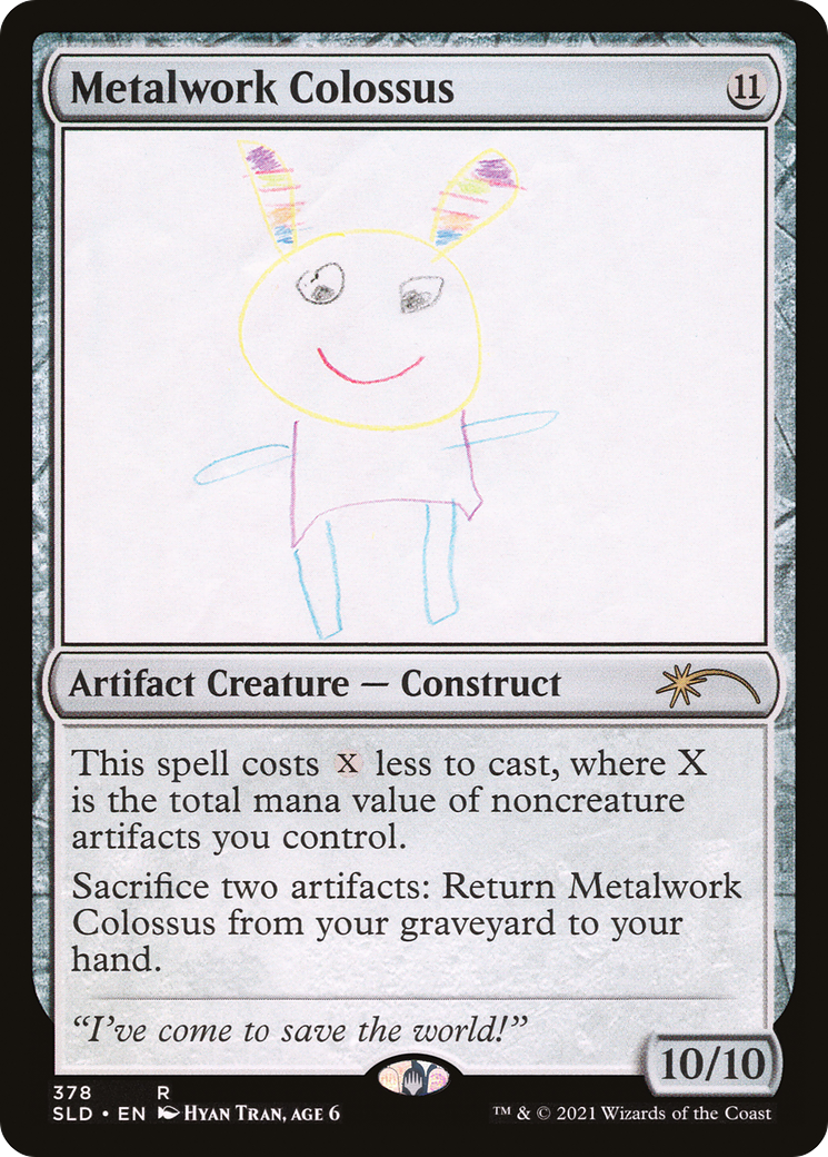 Metalwork Colossus (378) (SLD-378)  - Secret Lair Drop