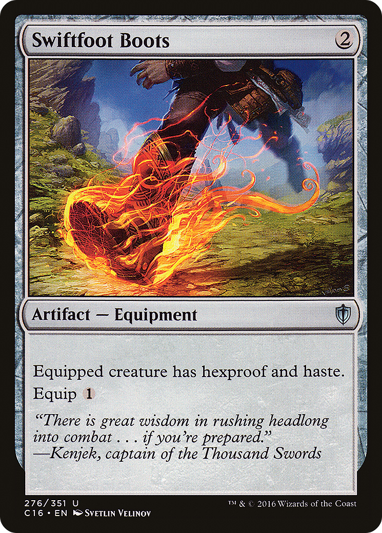 Swiftfoot Boots (C16-276)  - Commander 2016