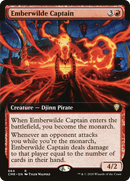 Emberwilde Captain (Extended Art) (CMR-664)  Foil - Commander Legends: (Extended Art)