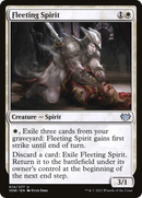 Fleeting Spirit (VOW-014)  Foil - Innistrad: Crimson Vow
