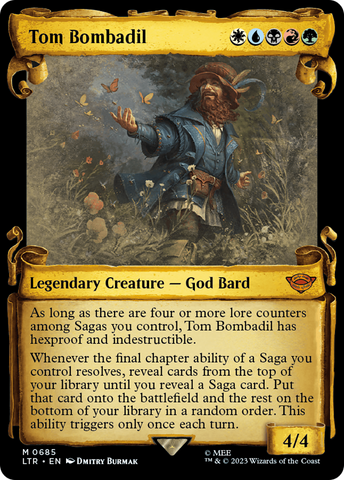 Tom Bombadil (Showcase Scrolls) (LTR-685)  Foil - The Lord of the Rings: Tales of Middle-earth: (Showcase)