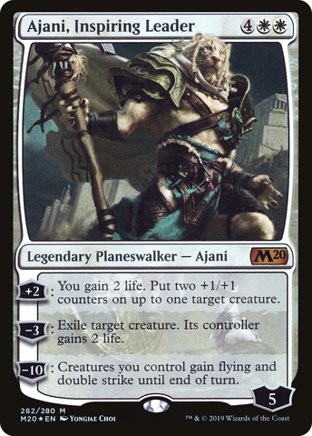 Ajani, Inspiring Leader (M20-282)  Foil - Core Set 2020
