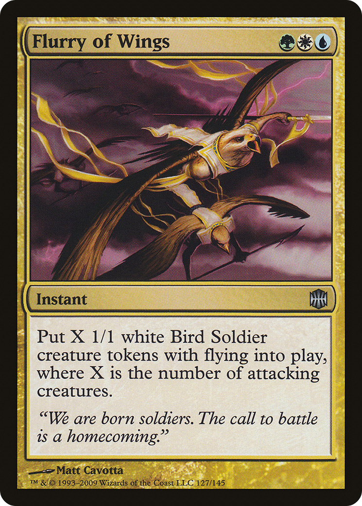 Flurry of Wings (ARB-127)  Foil - Alara Reborn
