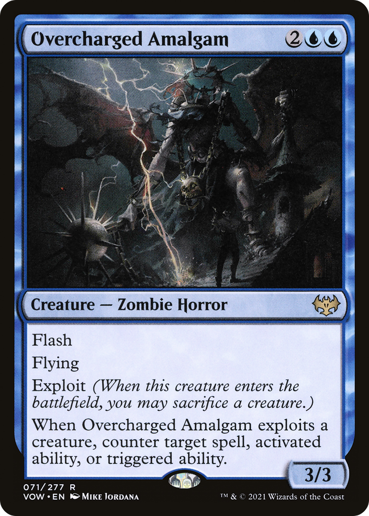 Overcharged Amalgam (VOW-071)  Foil - Innistrad: Crimson Vow