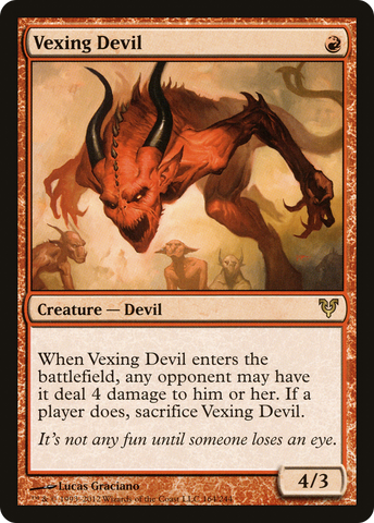 Vexing Devil (AVR-164)  Foil - Avacyn Restored