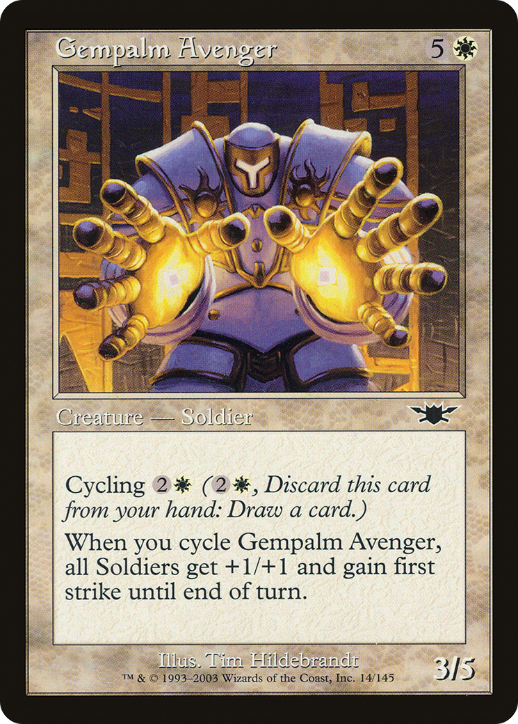Gempalm Avenger (LGN-014)  Foil - Legions