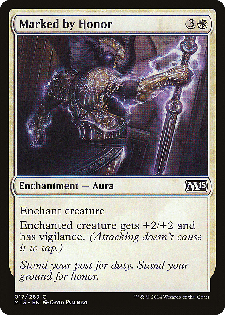 Marked by Honor (M15-017)  Foil - Magic 2015