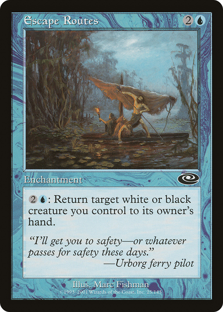 Escape Routes (PLS-025)  Foil - Planeshift