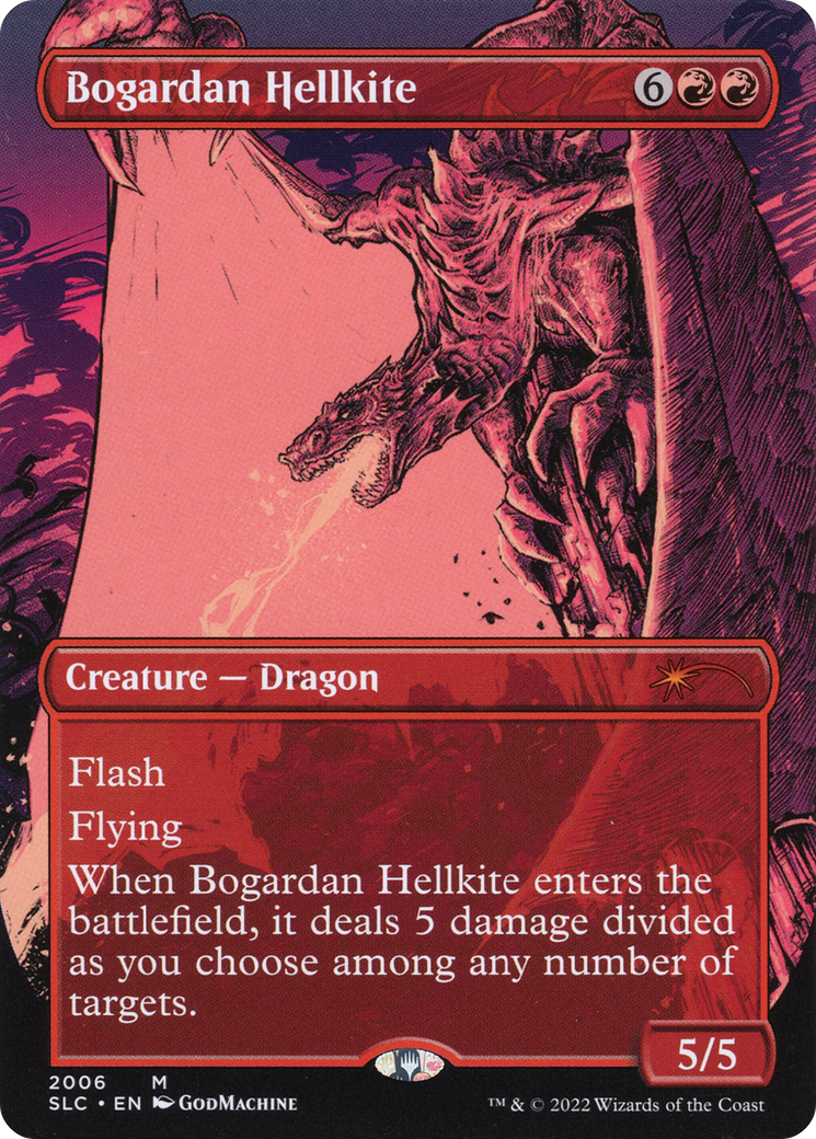 Bogardan Hellkite (SLC-2006)  Foil - Secret Lair Countdown Kit (Borderless)