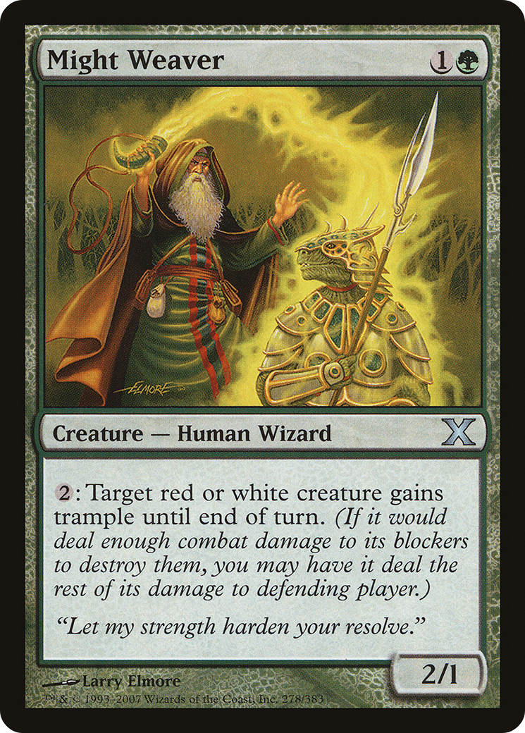 Might Weaver (10E-278)  - Tenth Edition