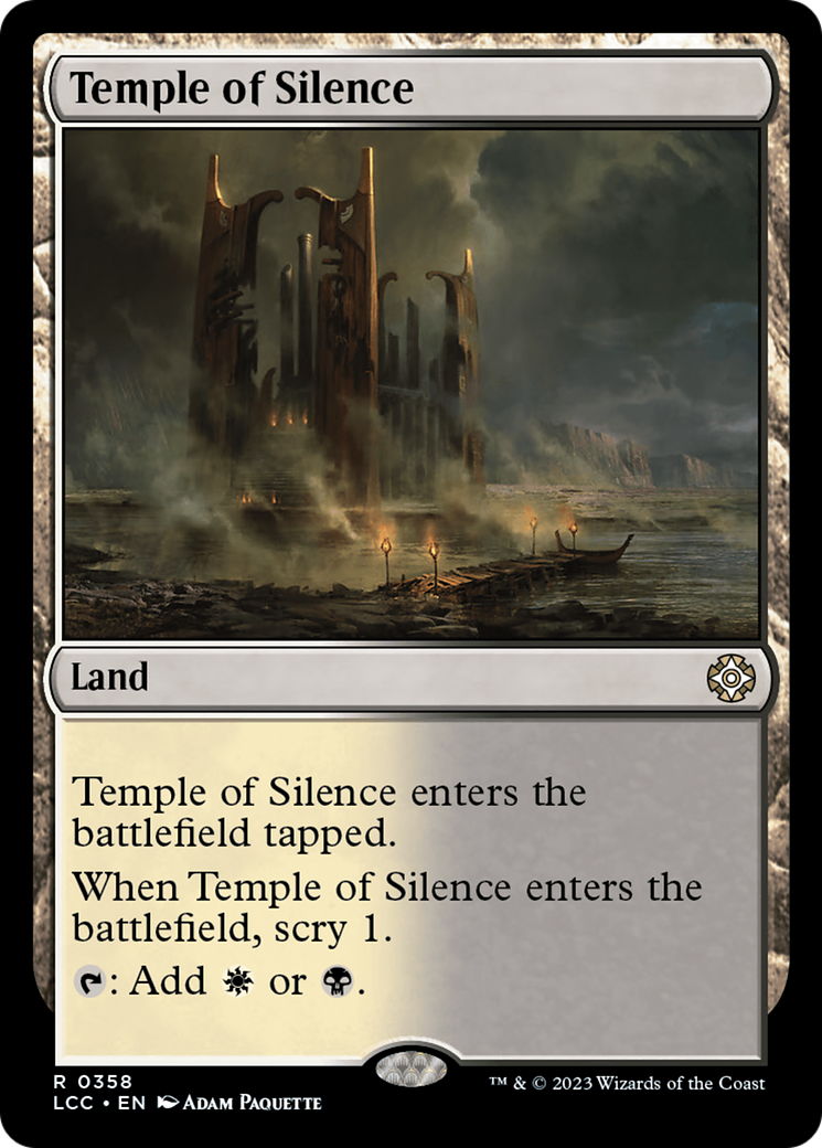 Temple of Silence (LCC-358)  - The Lost Caverns of Ixalan Commander