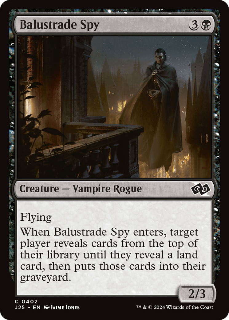 Balustrade Spy (J25-402)  - Foundations Jumpstart