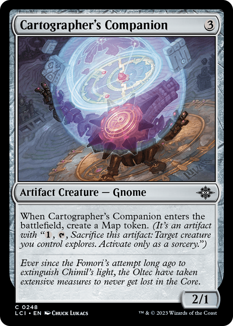 Cartographer's Companion (LCI-248)  Foil - The Lost Caverns of Ixalan