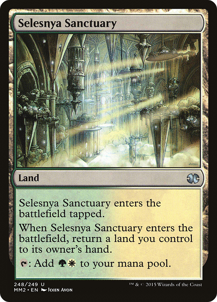 Selesnya Sanctuary (MM2-248) - Modern Masters 2015 Foil