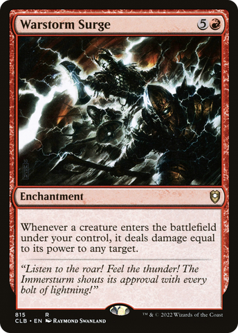 Warstorm Surge [Commander Legends: Battle for Baldur's Gate]