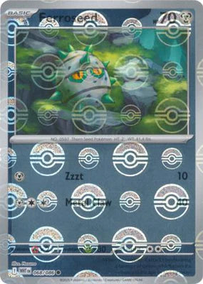 Ferroseed (068/086) (Poke Ball Pattern) [Scarlet & Violet: White Flare]