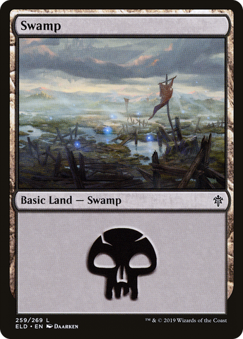 Swamp (ELD-259)  Foil - Throne of Eldraine
